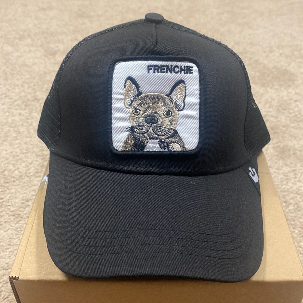 Unisex Adjustable Farm Trucker Hat (Frenchie) NEW!!!